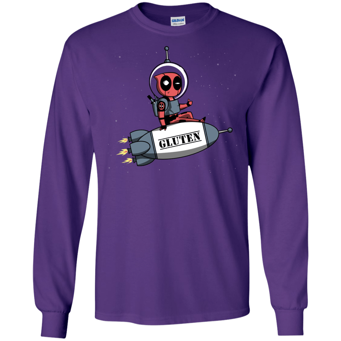 T-Shirts Purple / S Gluten No More Men's Long Sleeve T-Shirt