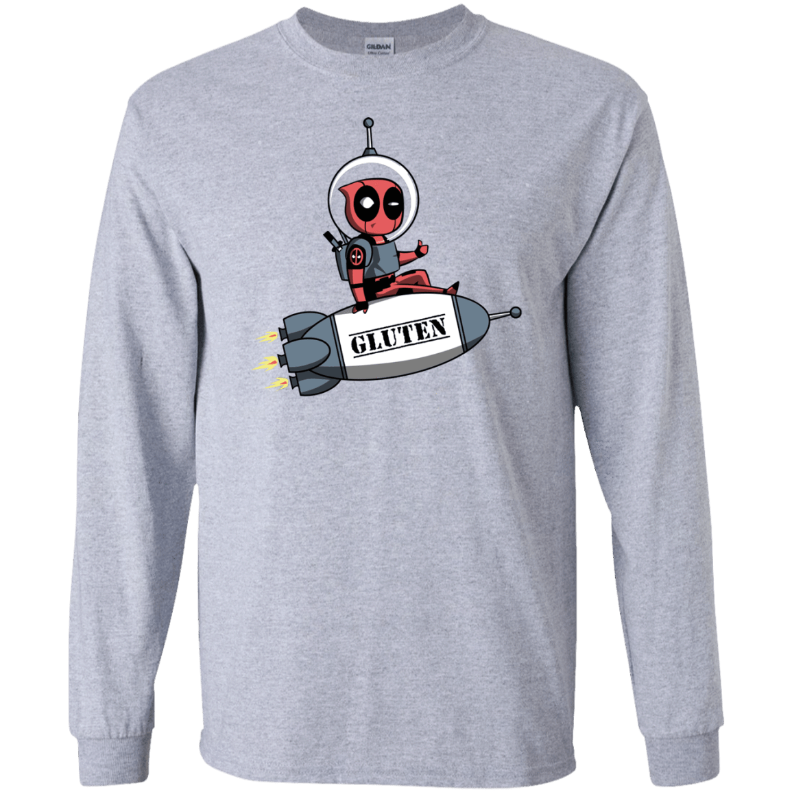 T-Shirts Sport Grey / S Gluten No More Men's Long Sleeve T-Shirt