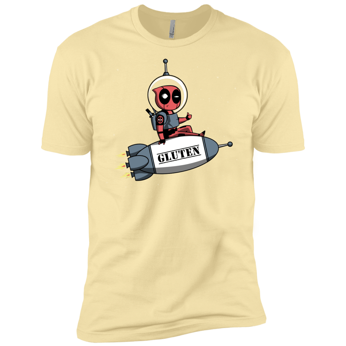 T-Shirts Banana Cream / X-Small Gluten No More Men's Premium T-Shirt