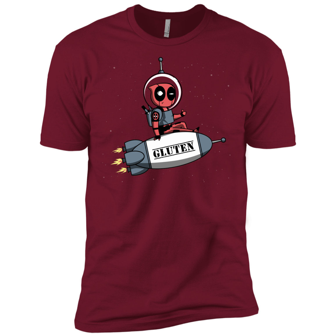 T-Shirts Cardinal / X-Small Gluten No More Men's Premium T-Shirt