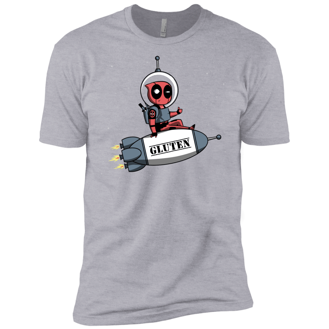 T-Shirts Heather Grey / X-Small Gluten No More Men's Premium T-Shirt