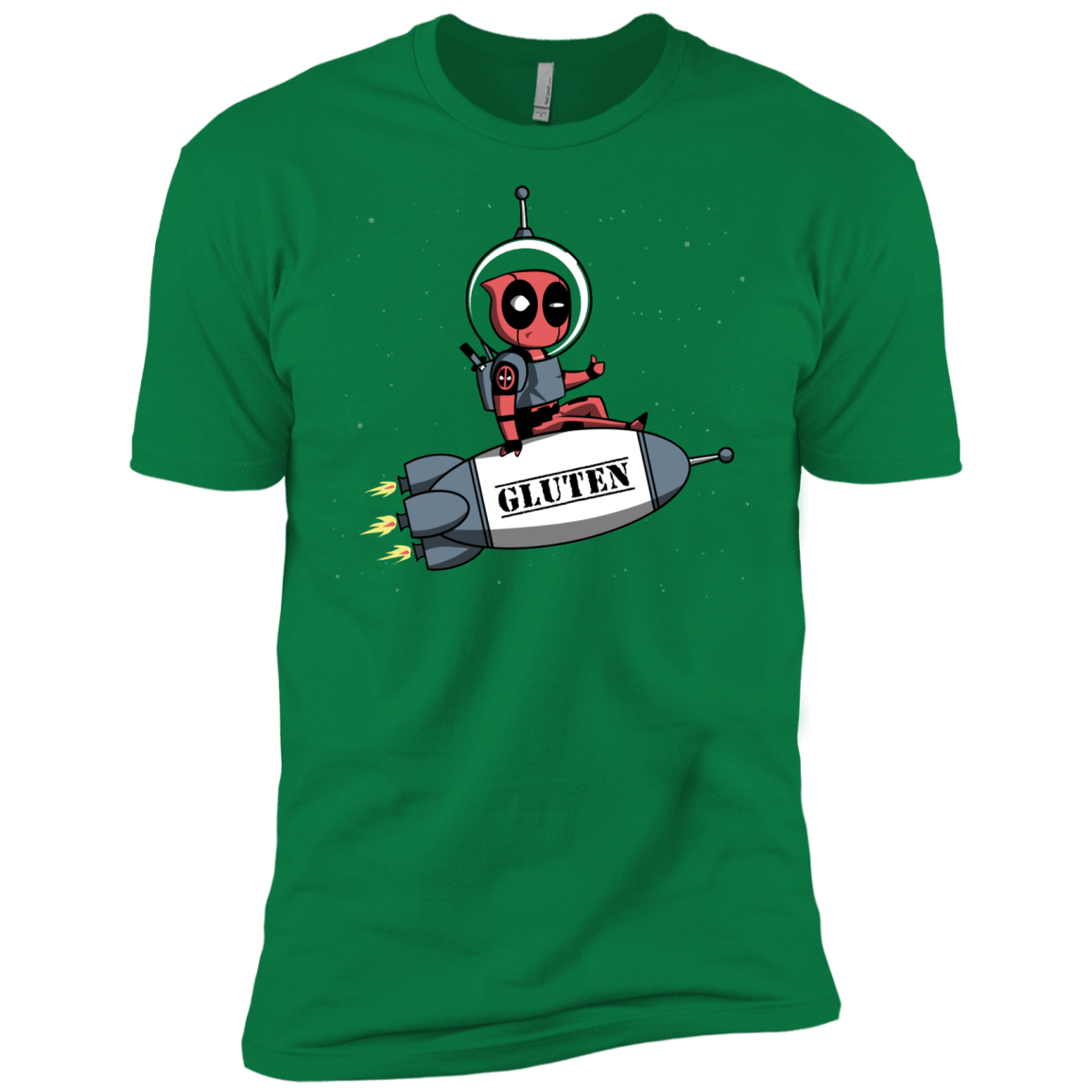 T-Shirts Kelly Green / X-Small Gluten No More Men's Premium T-Shirt