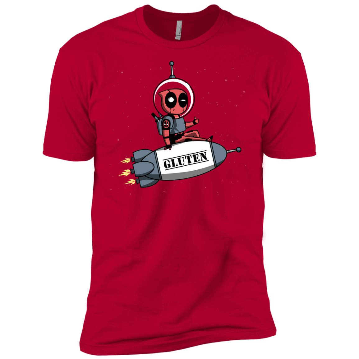 T-Shirts Red / X-Small Gluten No More Men's Premium T-Shirt