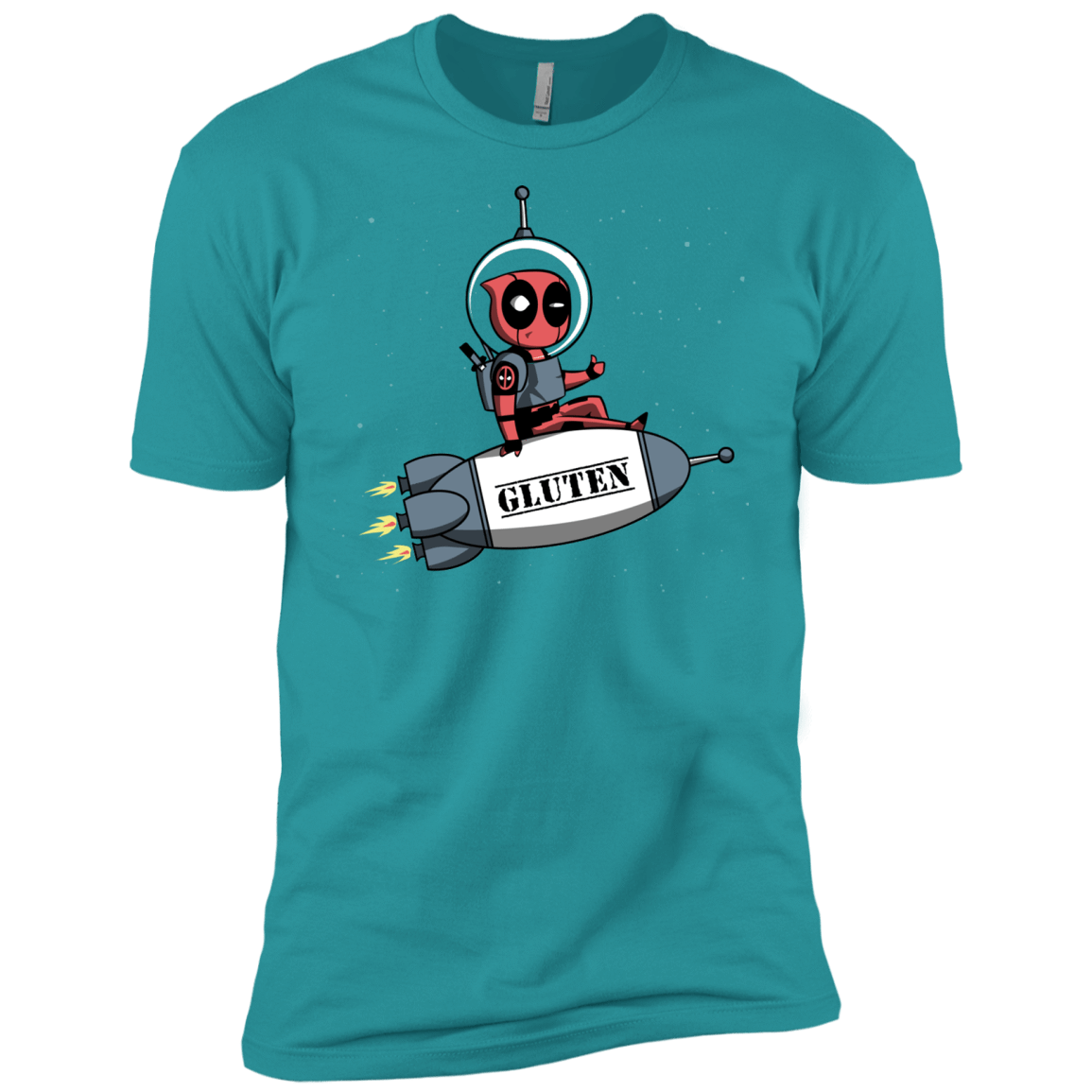 T-Shirts Tahiti Blue / X-Small Gluten No More Men's Premium T-Shirt