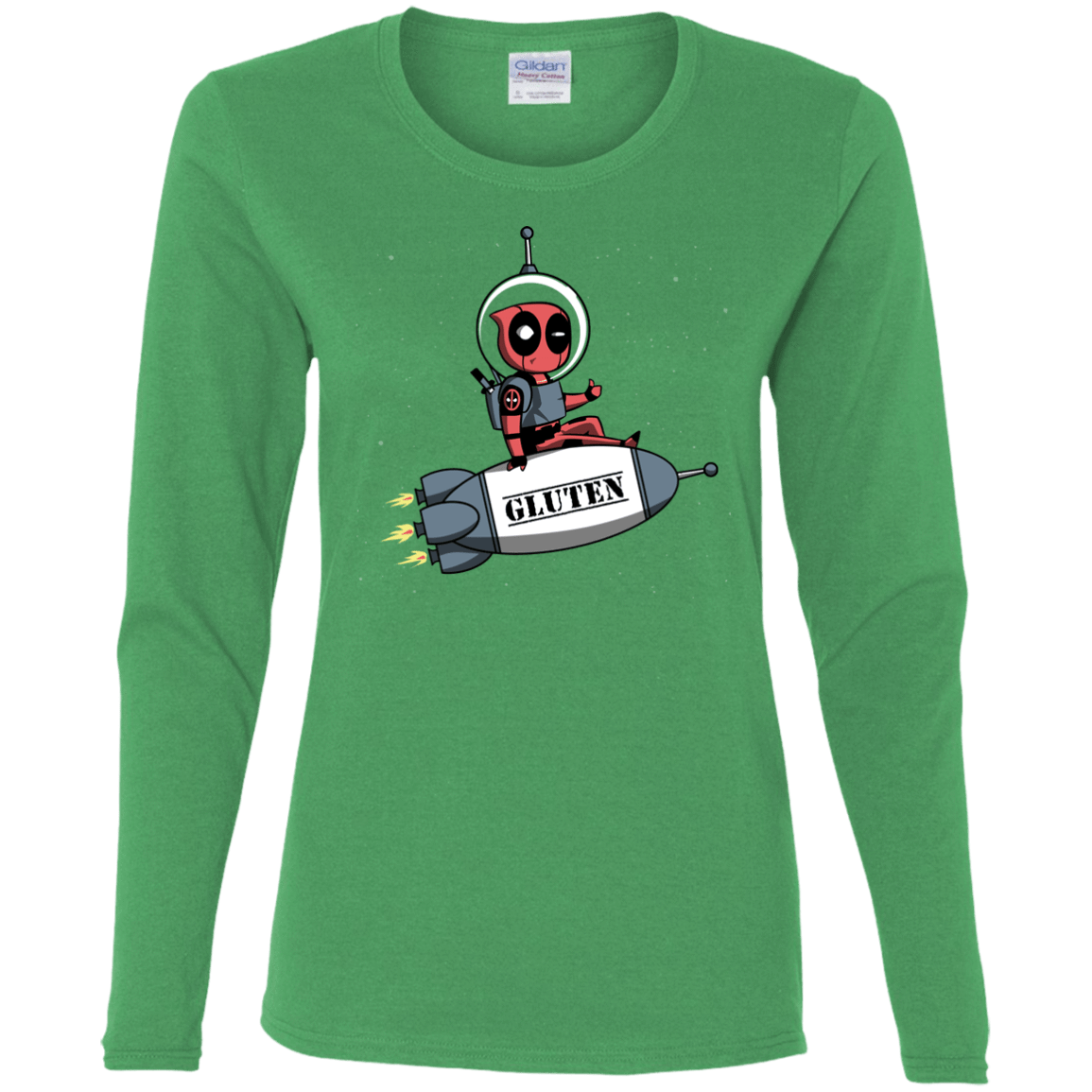 T-Shirts Irish Green / S Gluten No More Women's Long Sleeve T-Shirt