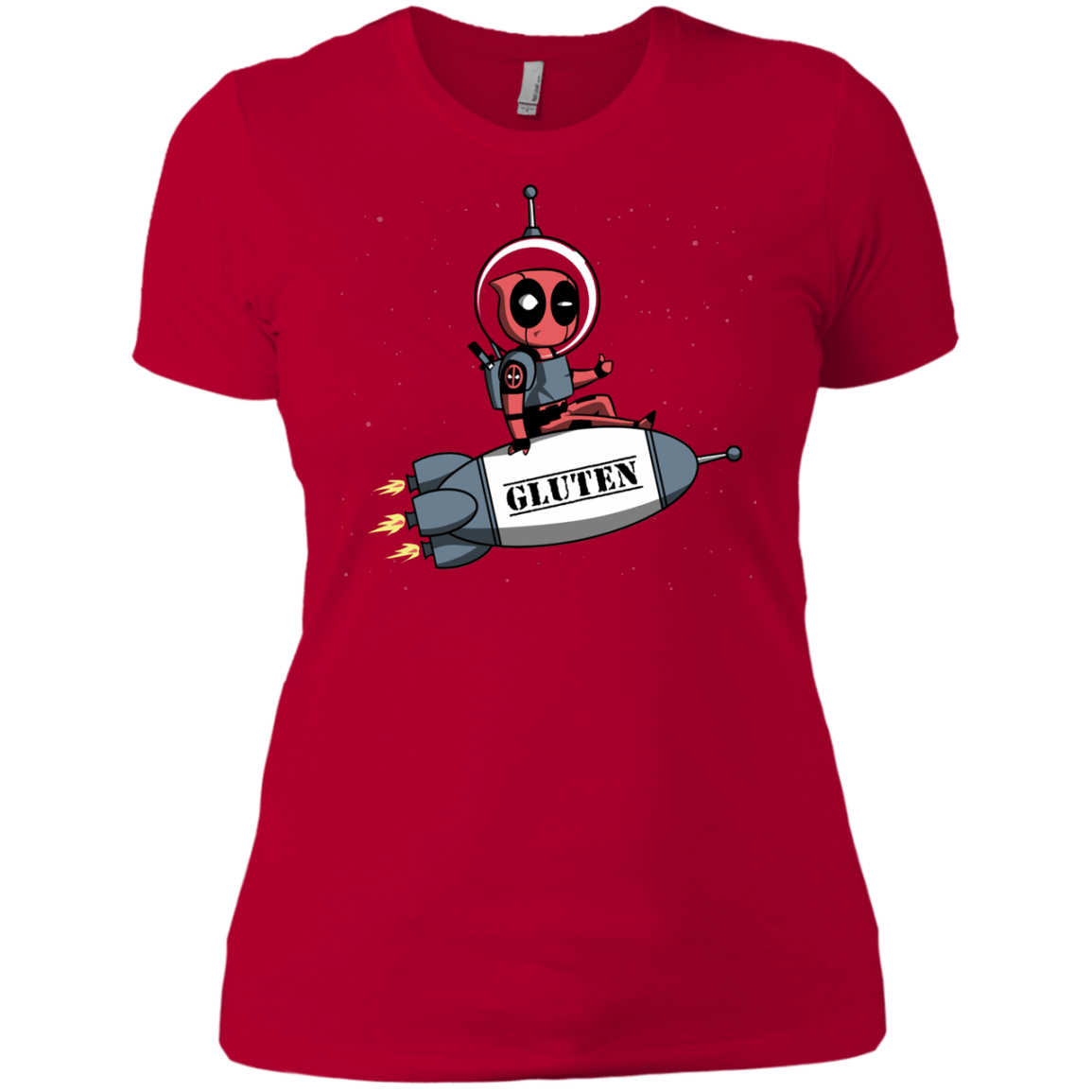 T-Shirts Red / X-Small Gluten No More Women's Premium T-Shirt