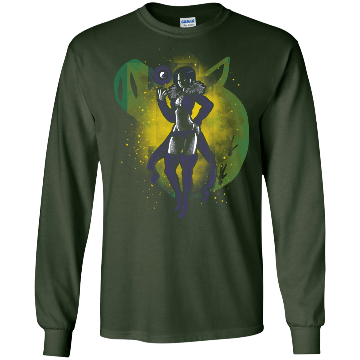 T-Shirts Forest Green / S Gluttony Hero Men's Long Sleeve T-Shirt