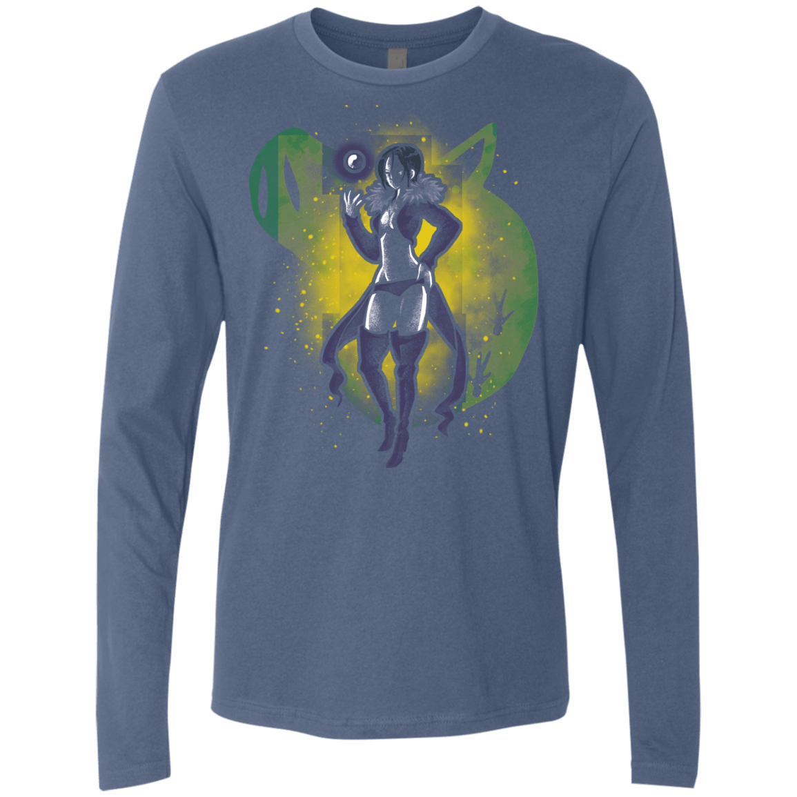 T-Shirts Indigo / S Gluttony Hero Men's Premium Long Sleeve