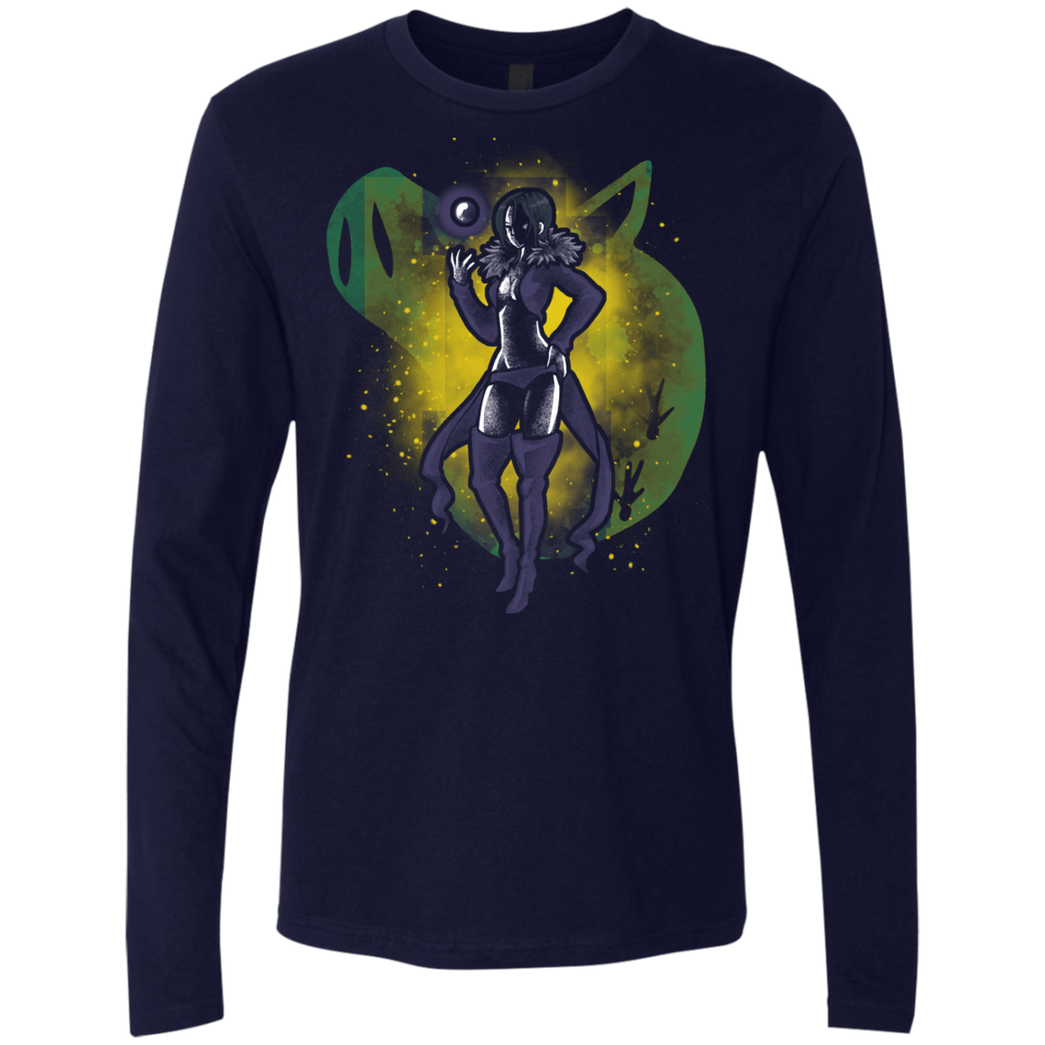 T-Shirts Midnight Navy / S Gluttony Hero Men's Premium Long Sleeve