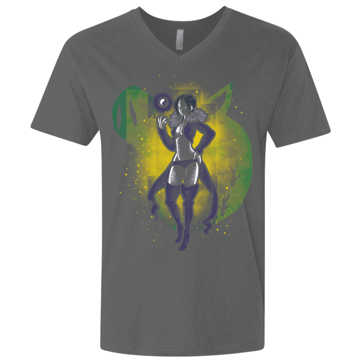 T-Shirts Heavy Metal / X-Small Gluttony Hero Men's Premium V-Neck