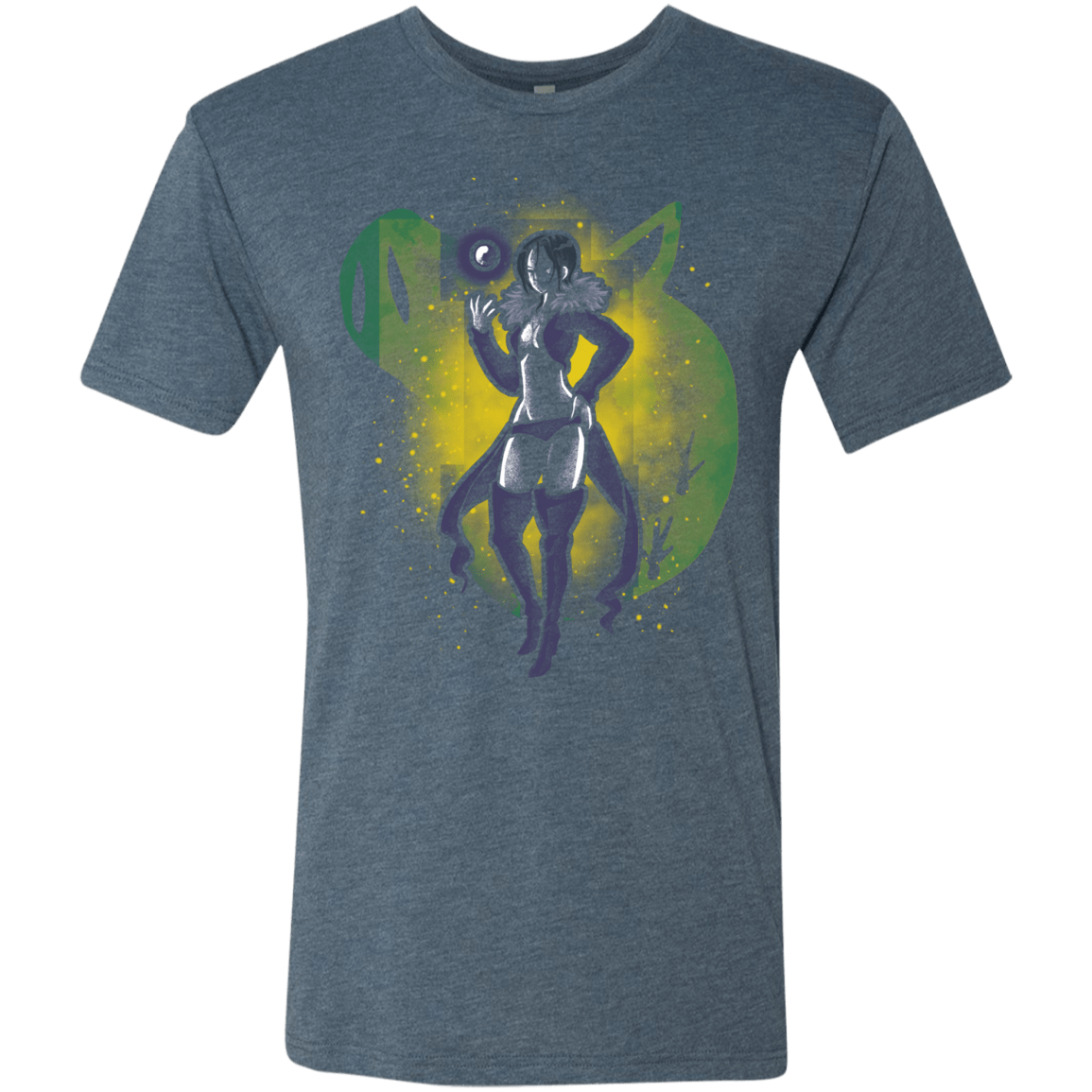 T-Shirts Indigo / S Gluttony Hero Men's Triblend T-Shirt