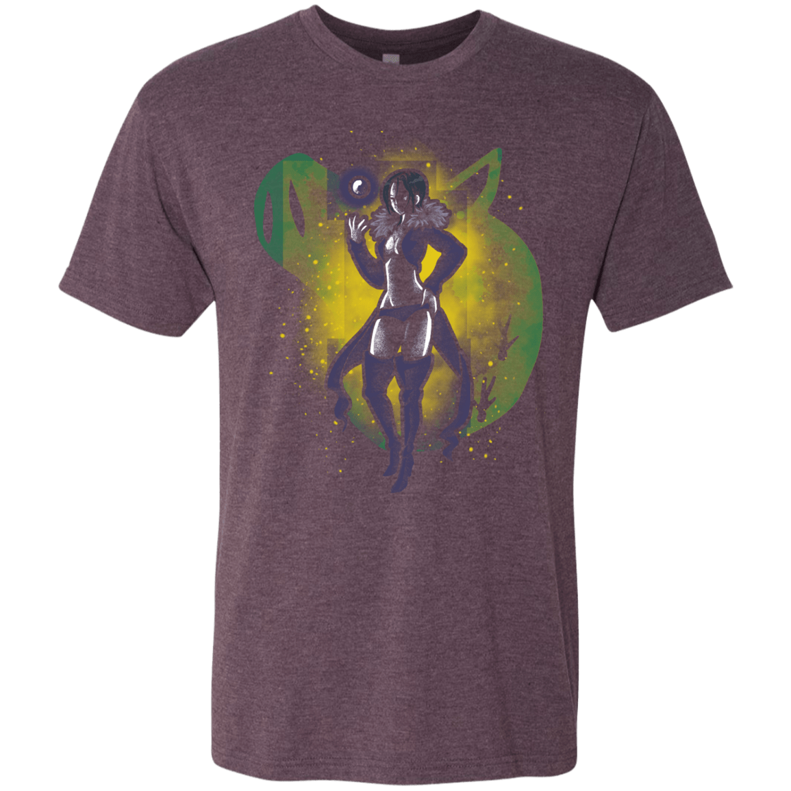 T-Shirts Vintage Purple / S Gluttony Hero Men's Triblend T-Shirt