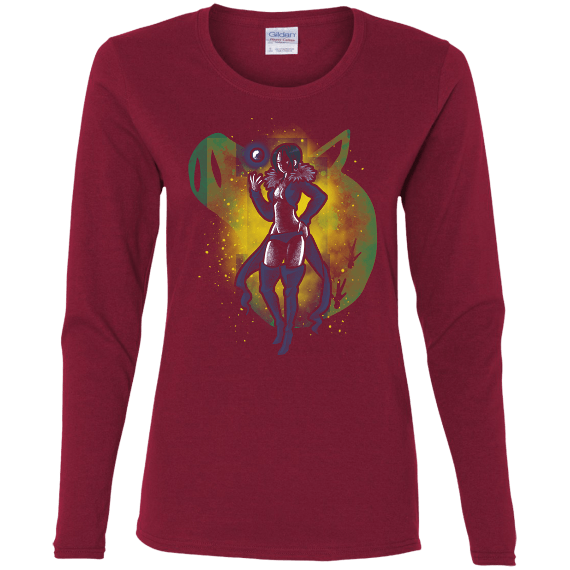 T-Shirts Cardinal / S Gluttony Hero Women's Long Sleeve T-Shirt
