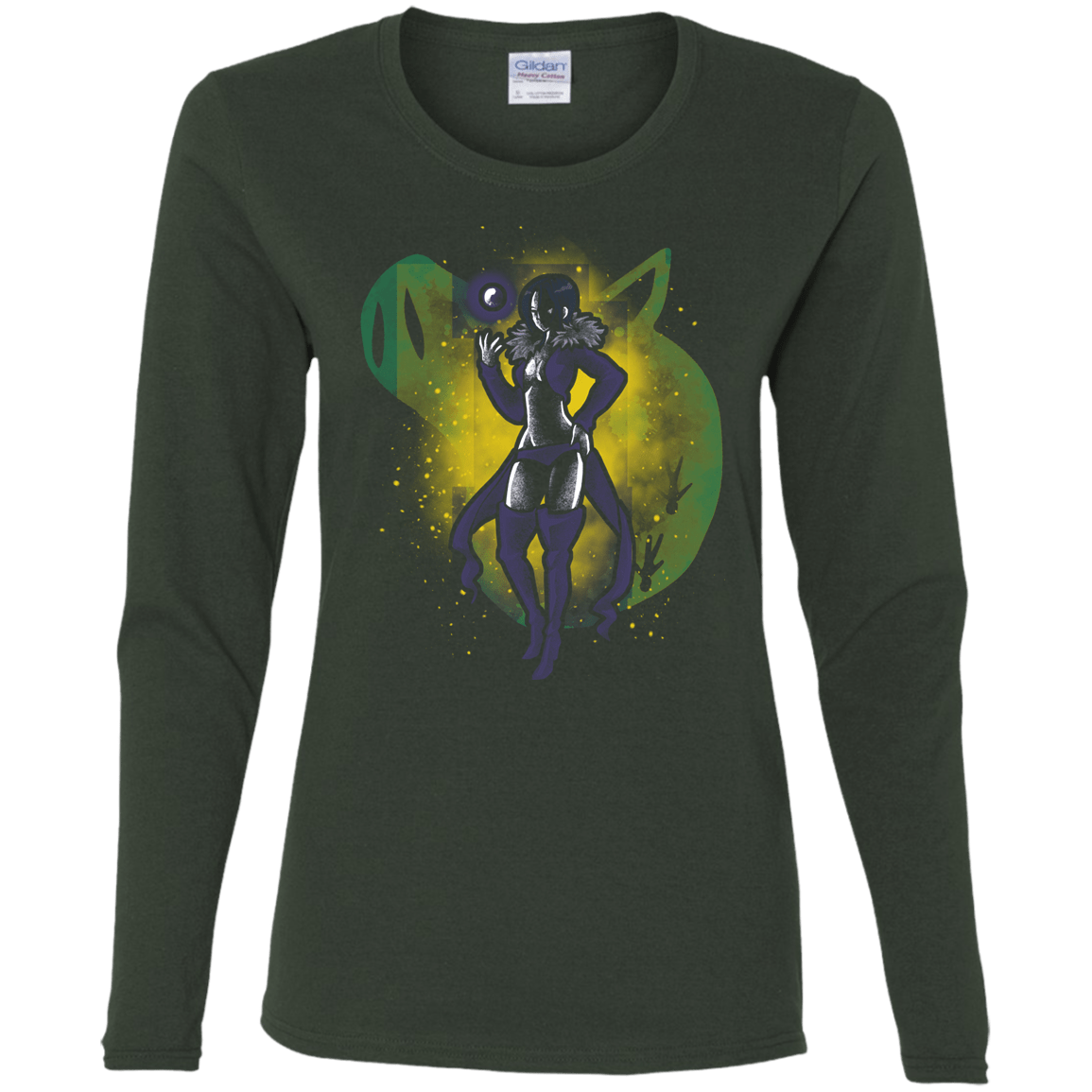 T-Shirts Forest / S Gluttony Hero Women's Long Sleeve T-Shirt
