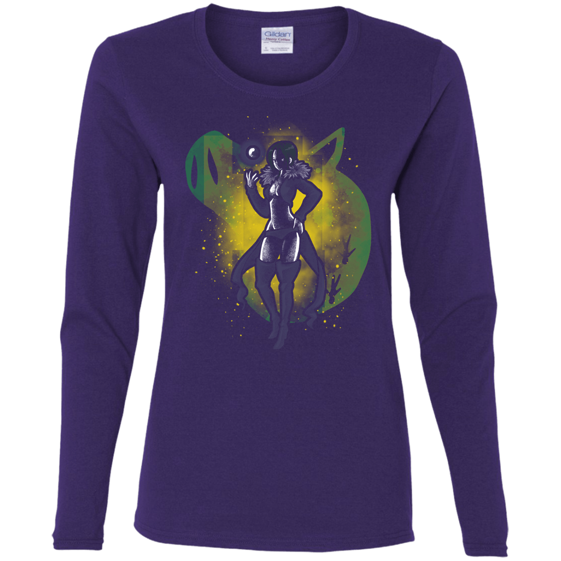 T-Shirts Purple / S Gluttony Hero Women's Long Sleeve T-Shirt