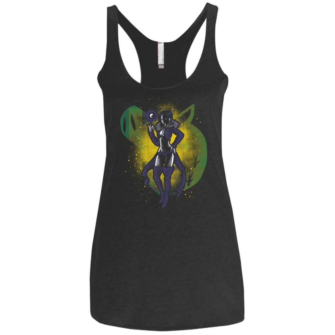 T-Shirts Vintage Black / X-Small Gluttony Hero Women's Triblend Racerback Tank