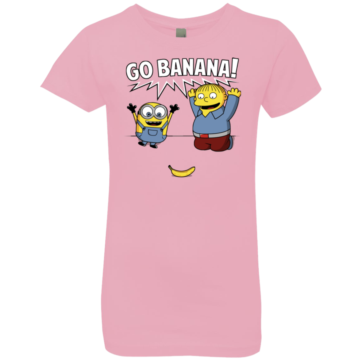 T-Shirts Light Pink / YXS Go Banana! Girls Premium T-Shirt