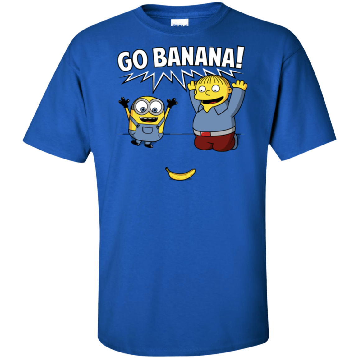 T-Shirts Royal / XLT Go Banana! Tall T-Shirt