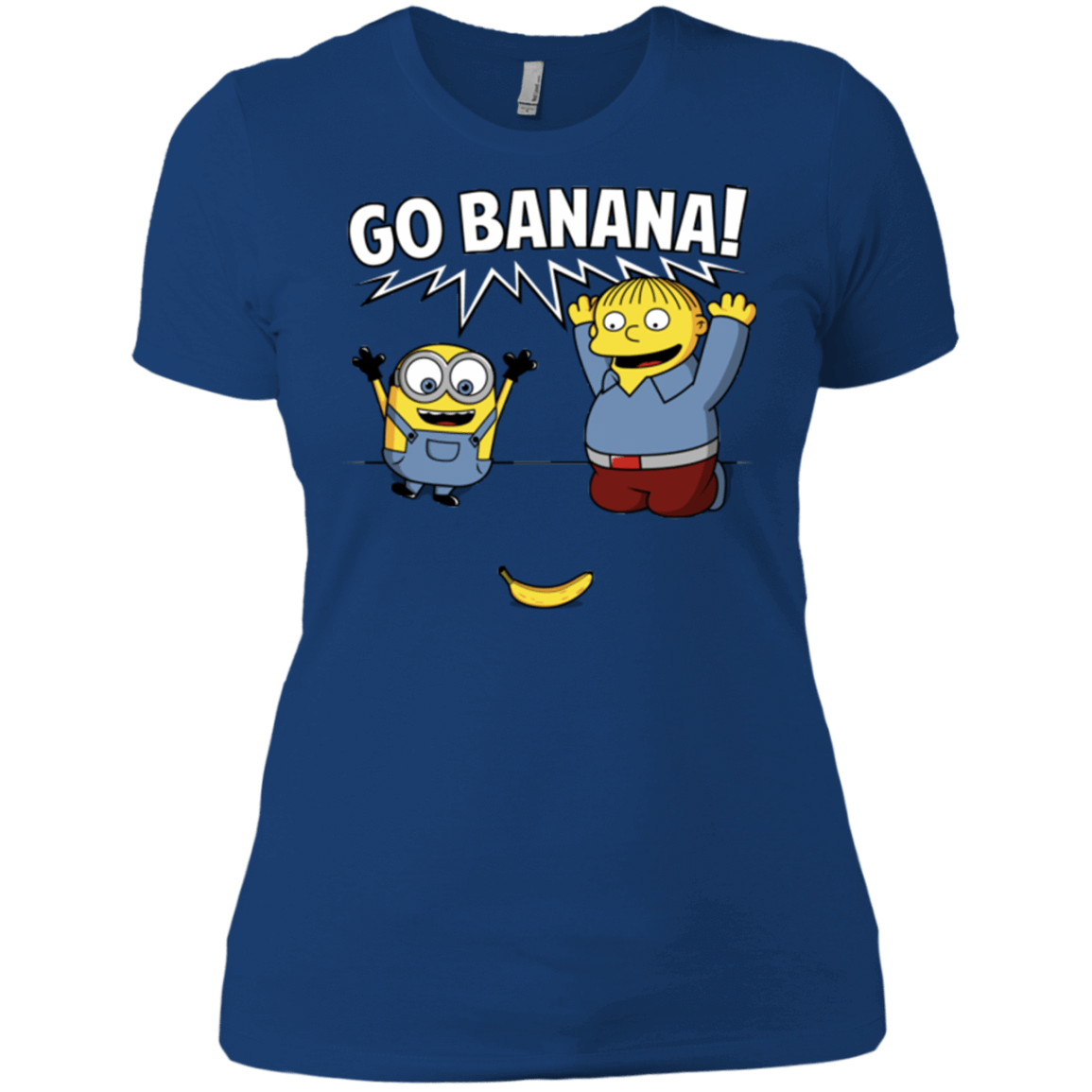 T-Shirts Royal / X-Small Go Banana! Women's Premium T-Shirt