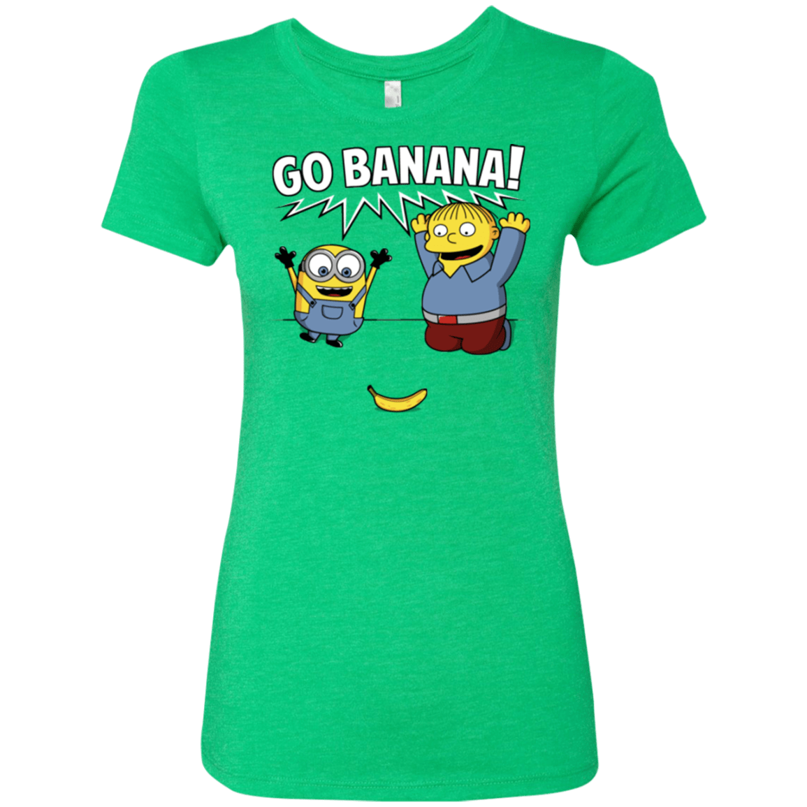 T-Shirts Envy / S Go Banana! Women's Triblend T-Shirt