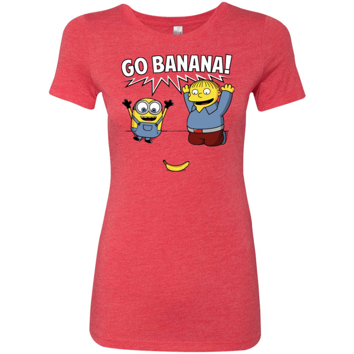 T-Shirts Vintage Red / S Go Banana! Women's Triblend T-Shirt