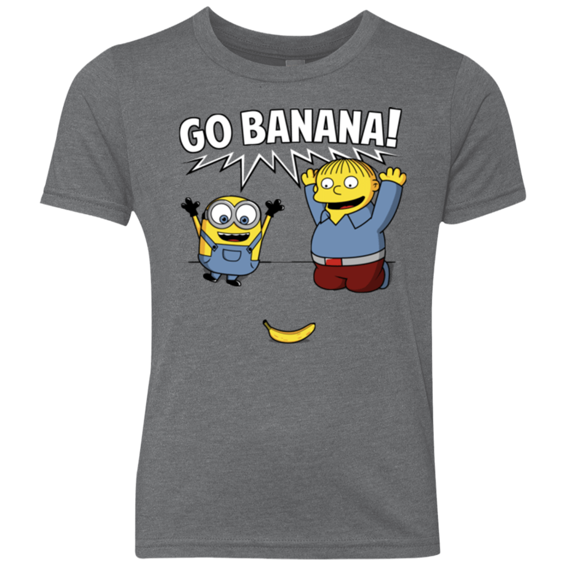 T-Shirts Premium Heather / YXS Go Banana! Youth Triblend T-Shirt