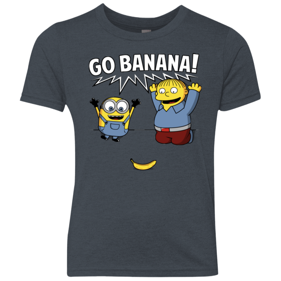 T-Shirts Vintage Navy / YXS Go Banana! Youth Triblend T-Shirt