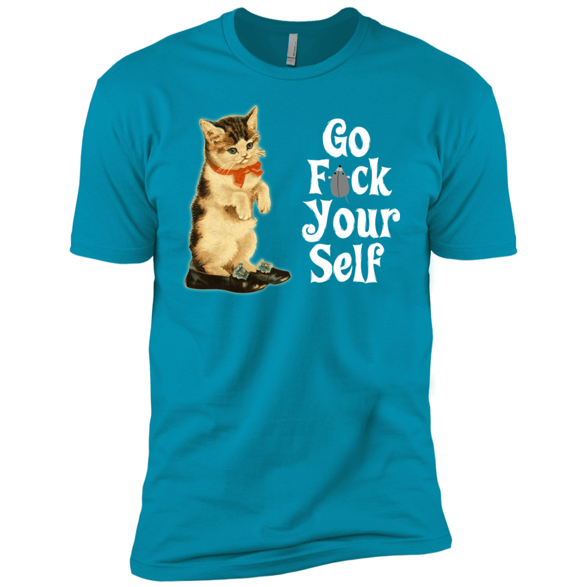 T-Shirts Turquoise / YXS Go fck yourself Boys Premium T-Shirt