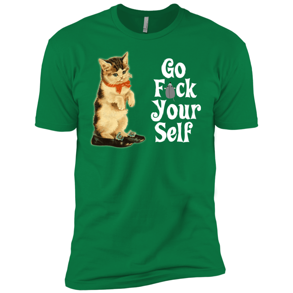 T-Shirts Kelly Green / X-Small Go fck yourself Men's Premium T-Shirt