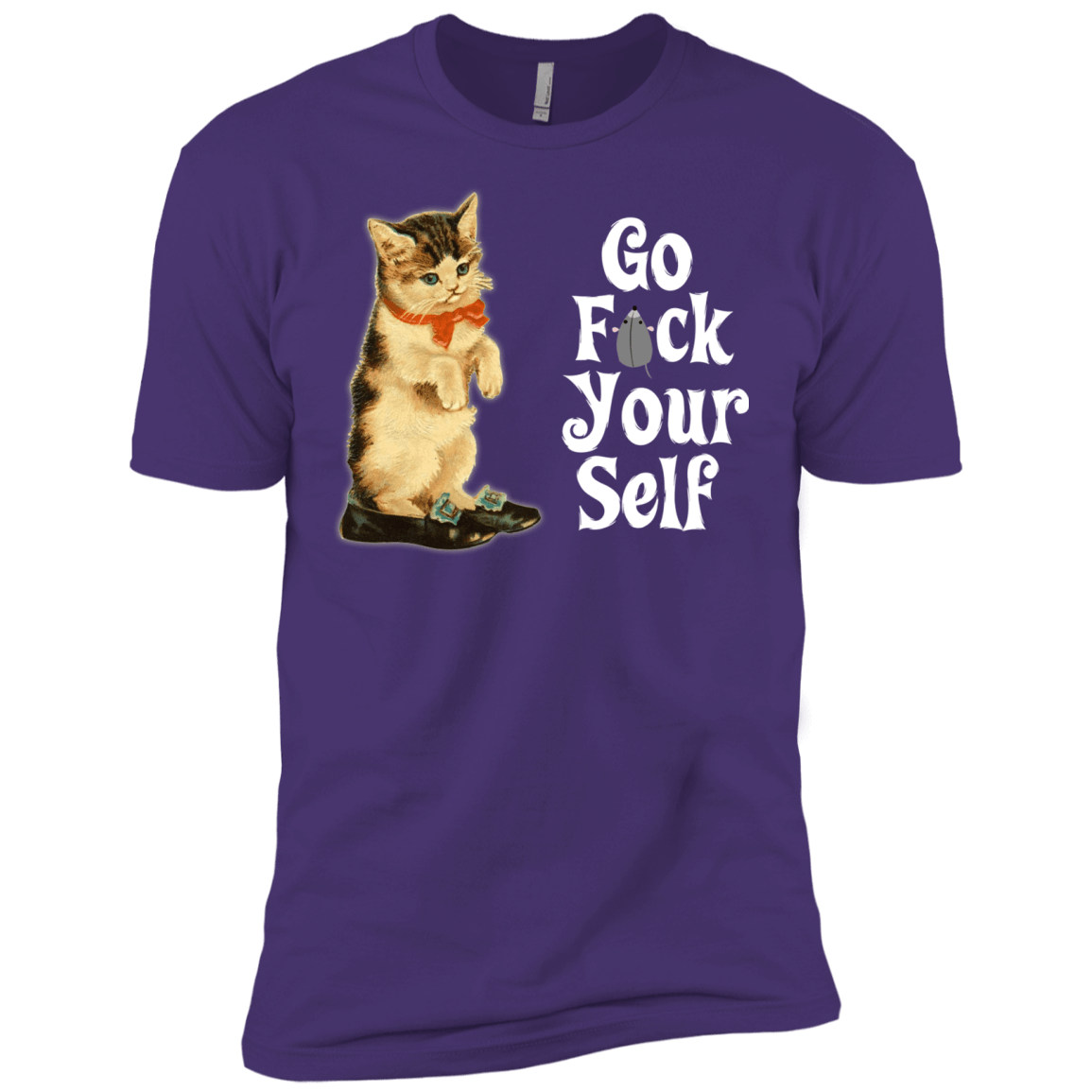 T-Shirts Purple Rush/ / X-Small Go fck yourself Men's Premium T-Shirt