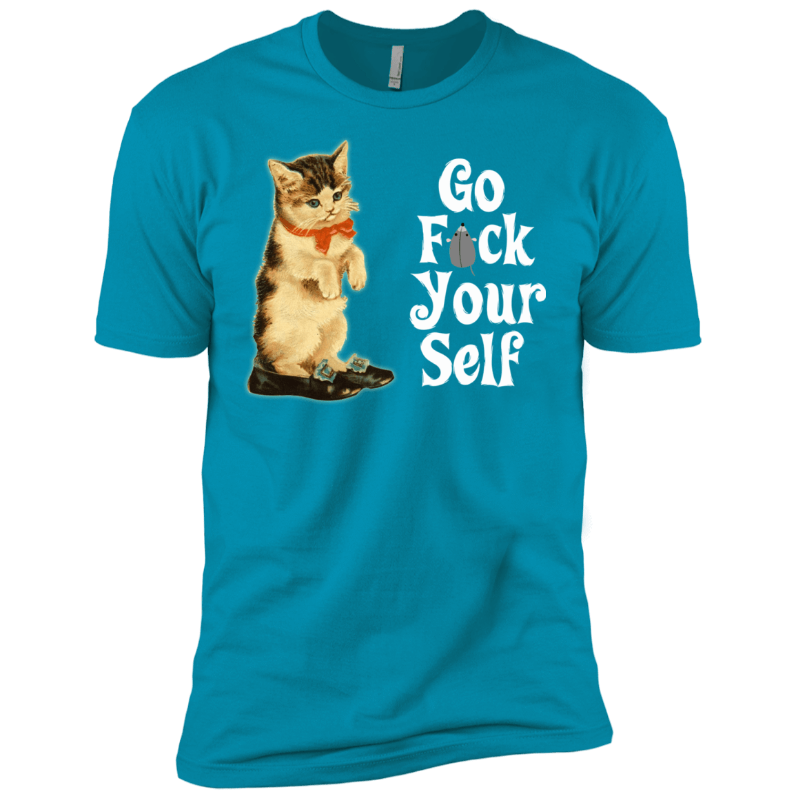 T-Shirts Turquoise / X-Small Go fck yourself Men's Premium T-Shirt