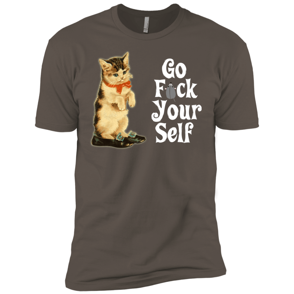 T-Shirts Warm Grey / X-Small Go fck yourself Men's Premium T-Shirt