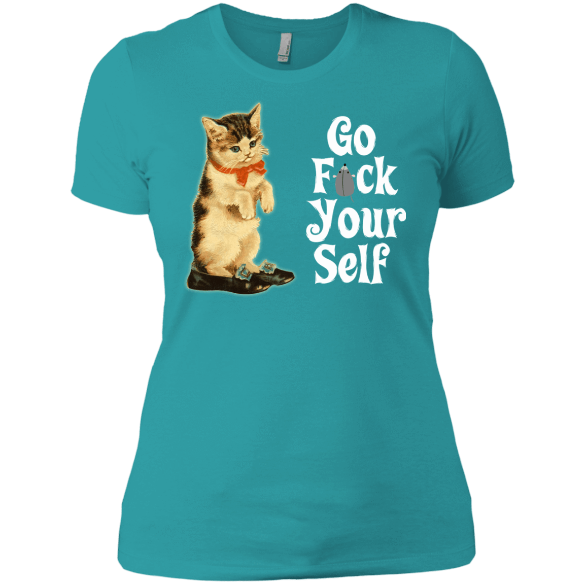 T-Shirts Tahiti Blue / X-Small Go fck yourself Women's Premium T-Shirt