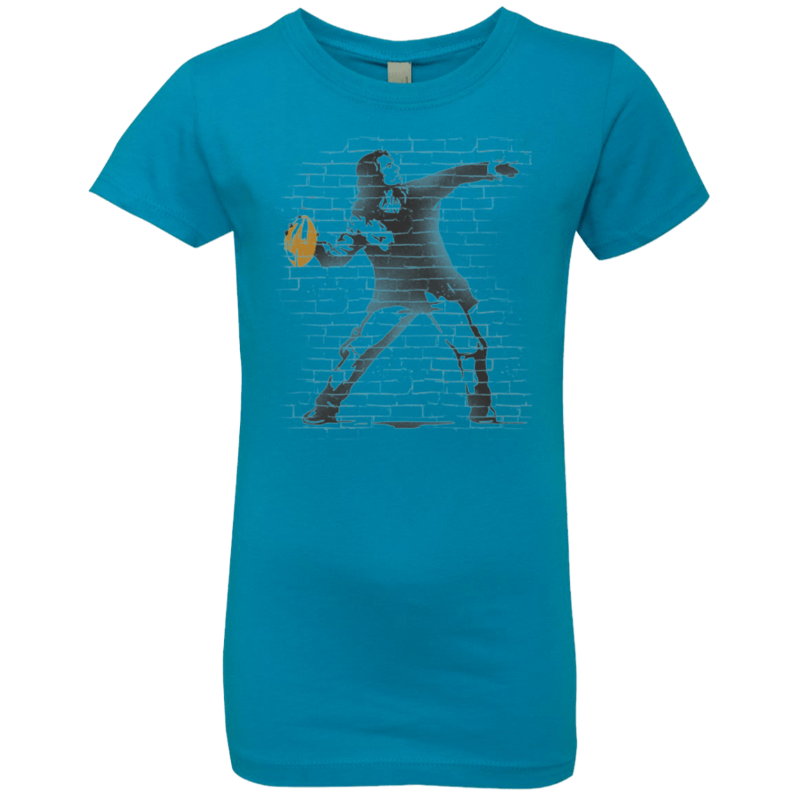 T-Shirts Turquoise / YXS GO LONG MARK Girls Premium T-Shirt