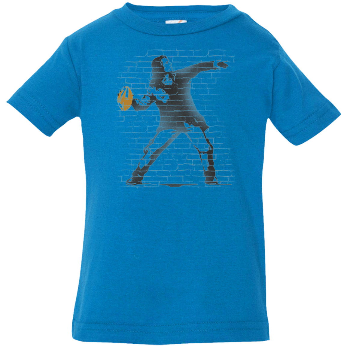 T-Shirts Cobalt / 6 Months GO LONG MARK Infant Premium T-Shirt