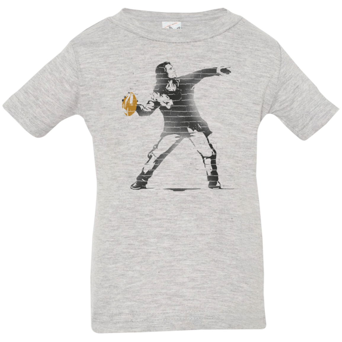 T-Shirts Heather Grey / 6 Months GO LONG MARK Infant Premium T-Shirt