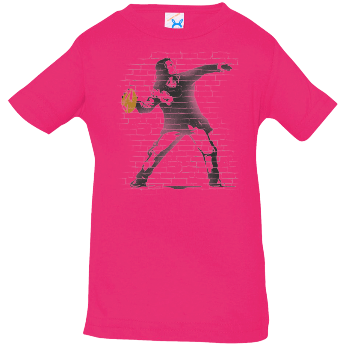 T-Shirts Hot Pink / 6 Months GO LONG MARK Infant Premium T-Shirt