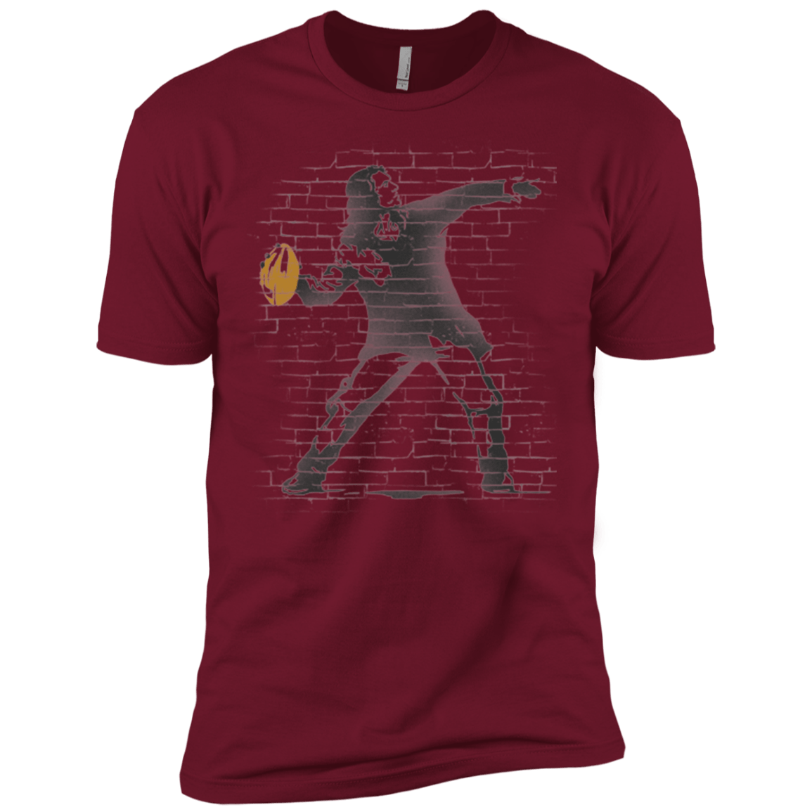 T-Shirts Cardinal / X-Small GO LONG MARK Men's Premium T-Shirt