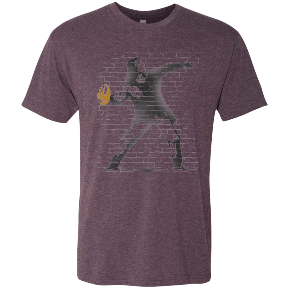 T-Shirts Vintage Purple / Small GO LONG MARK Men's Triblend T-Shirt