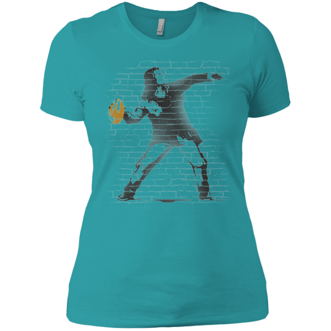 T-Shirts Tahiti Blue / X-Small GO LONG MARK Women's Premium T-Shirt