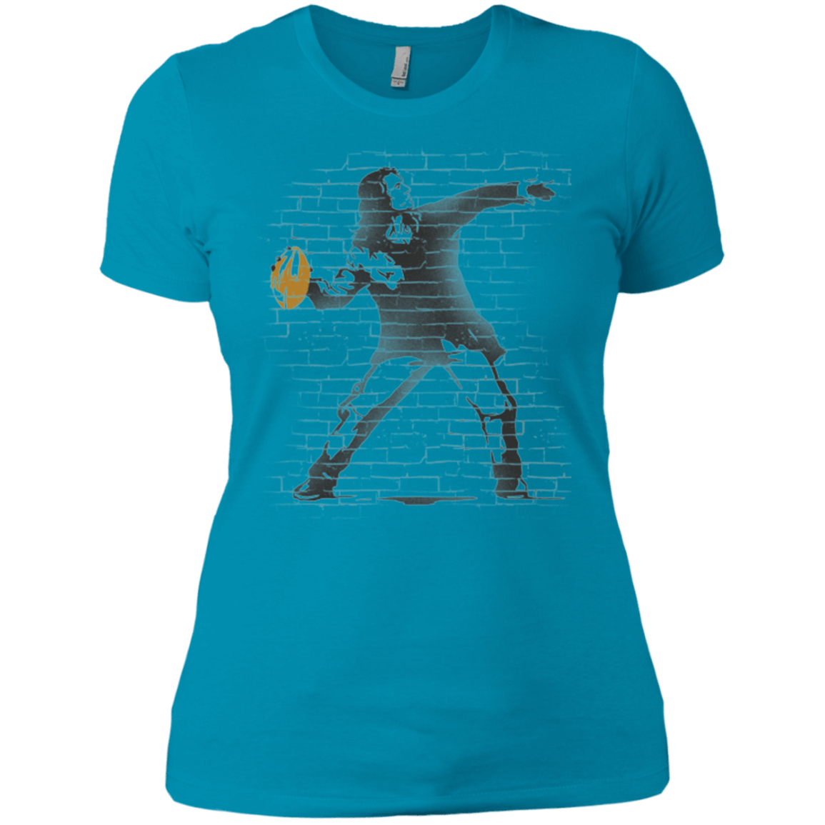 T-Shirts Turquoise / X-Small GO LONG MARK Women's Premium T-Shirt