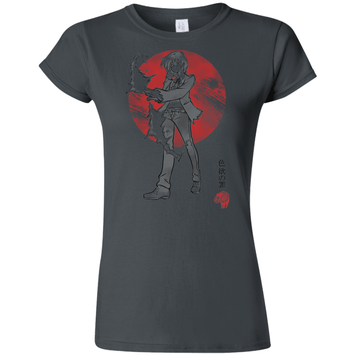 T-Shirts Charcoal / S Goat Lust Junior Slimmer-Fit T-Shirt