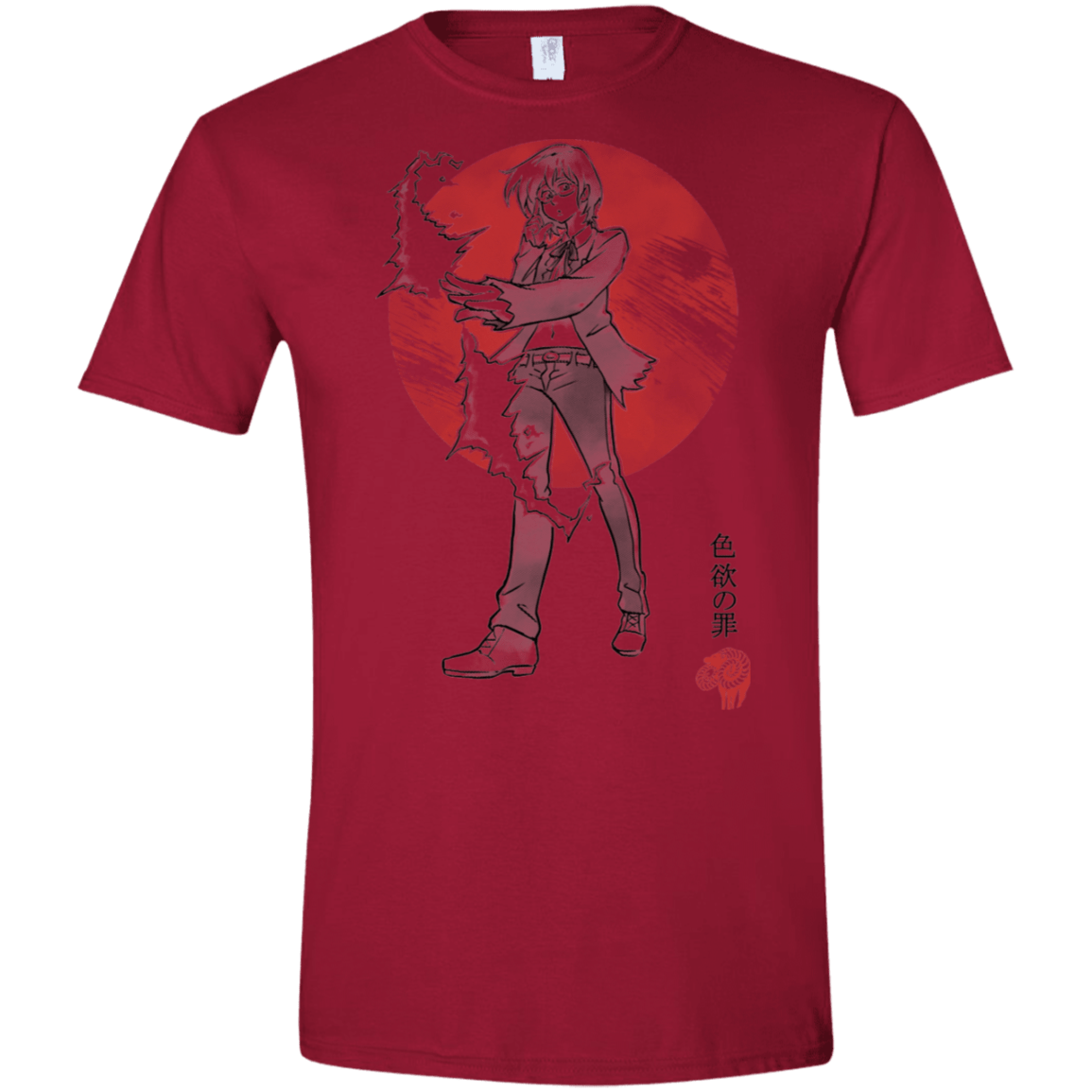 T-Shirts Cardinal Red / S Goat Lust Men's Semi-Fitted Softstyle