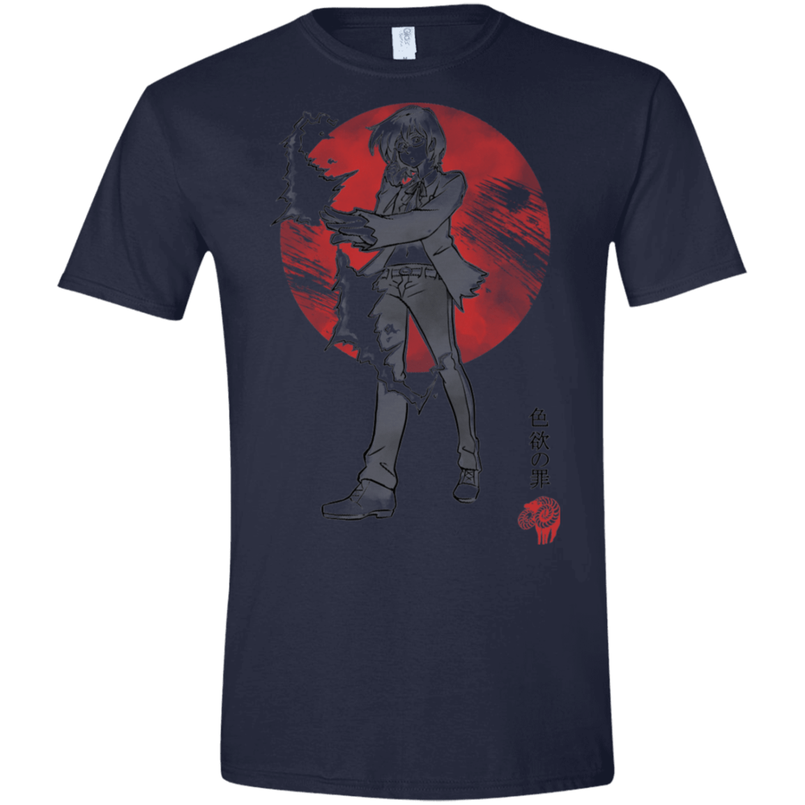 T-Shirts Navy / X-Small Goat Lust Men's Semi-Fitted Softstyle