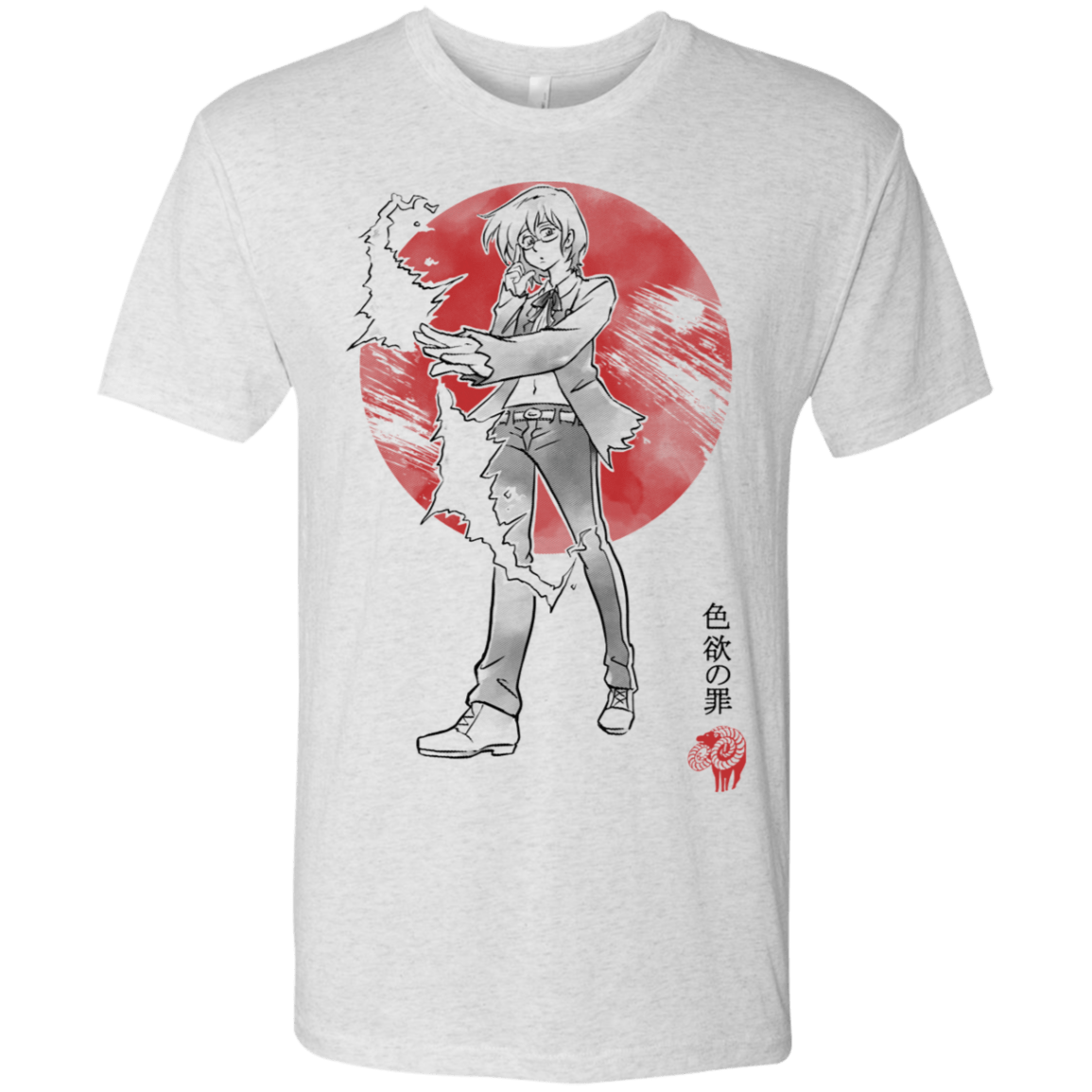 T-Shirts Heather White / S Goat Lust Men's Triblend T-Shirt