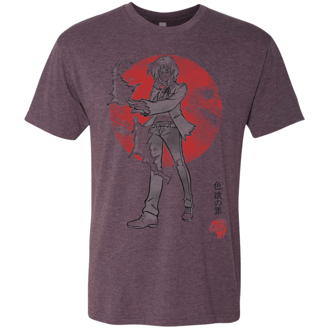 T-Shirts Vintage Purple / S Goat Lust Men's Triblend T-Shirt