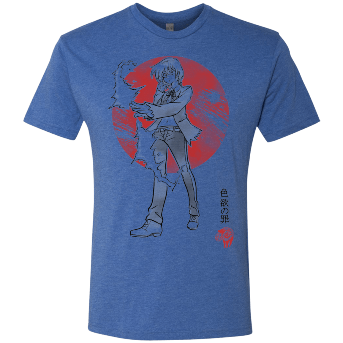 T-Shirts Vintage Royal / S Goat Lust Men's Triblend T-Shirt