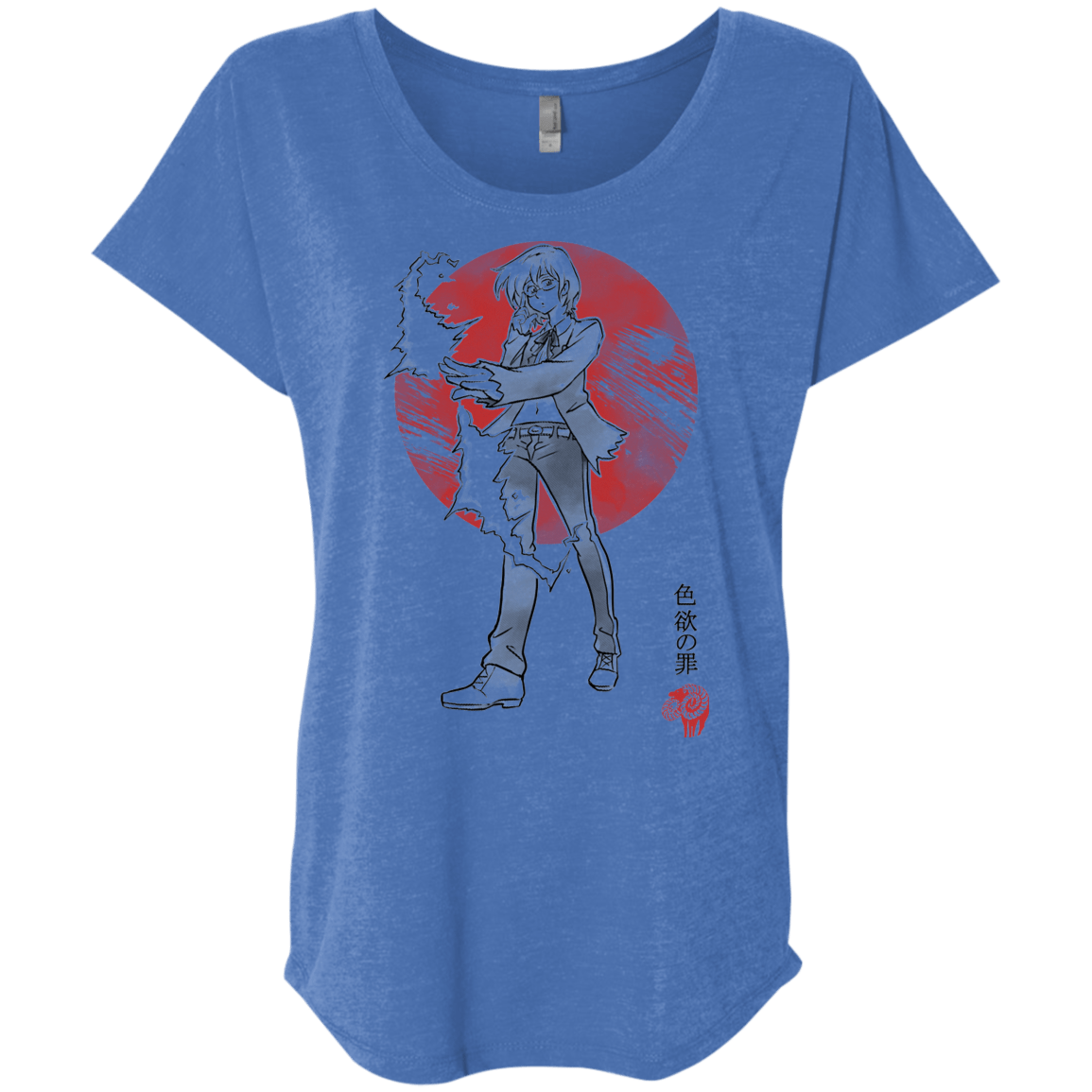 T-Shirts Vintage Royal / X-Small Goat Lust Triblend Dolman Sleeve