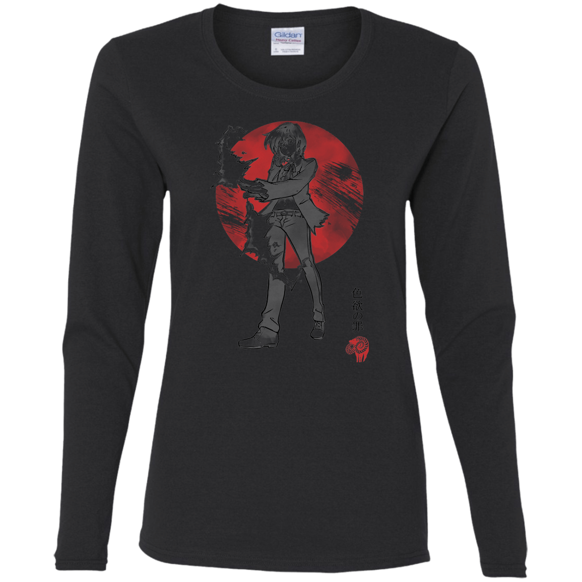 T-Shirts Black / S Goat Lust Women's Long Sleeve T-Shirt