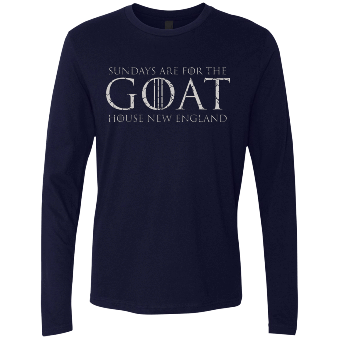 T-Shirts Midnight Navy / Small GOAT Men's Premium Long Sleeve